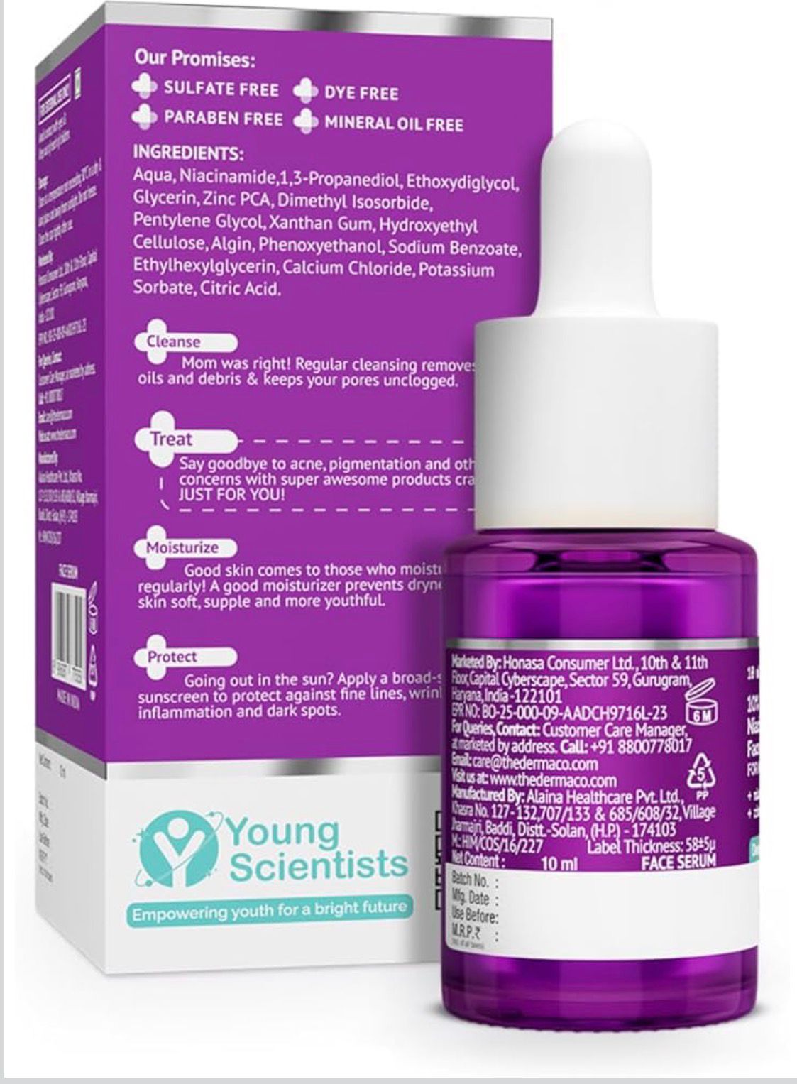 The Derma Co. 10% Niacinamide Serum 10ml