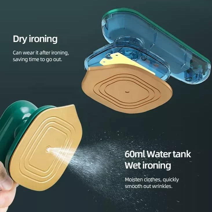 Portable Iron Travel Steamer for Clothes Mini Handheld Press Support Dry And Wet Ironing Small Size Irons Suitable for Outing & Home