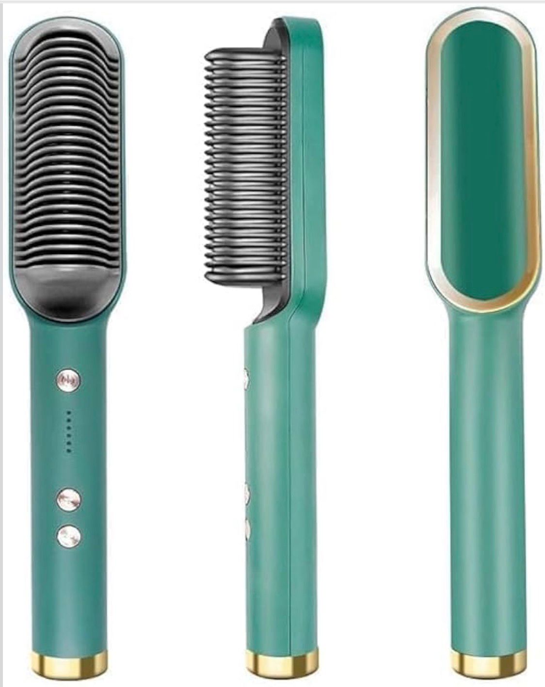 ANGENIL 2in1 Ceramic Hair Straightening Brush.