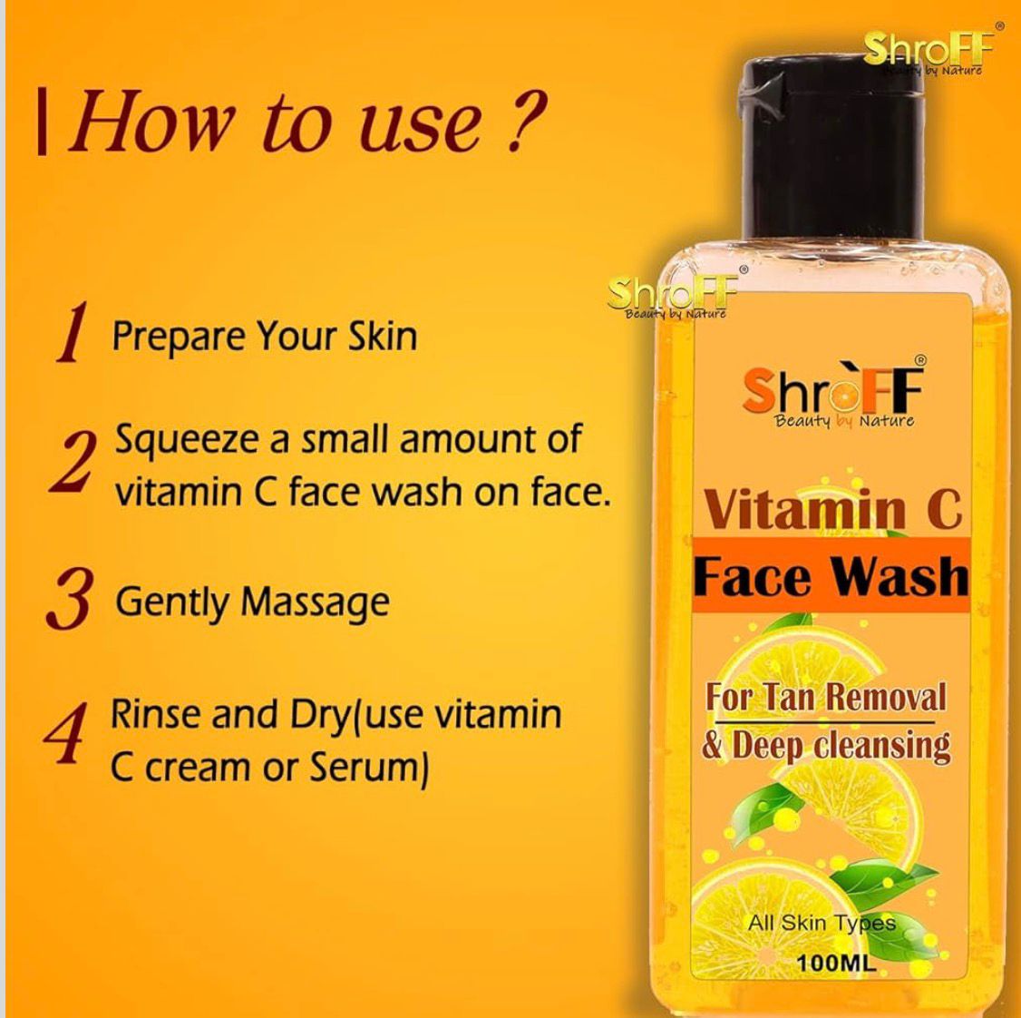 women men skin care combo pack of 4