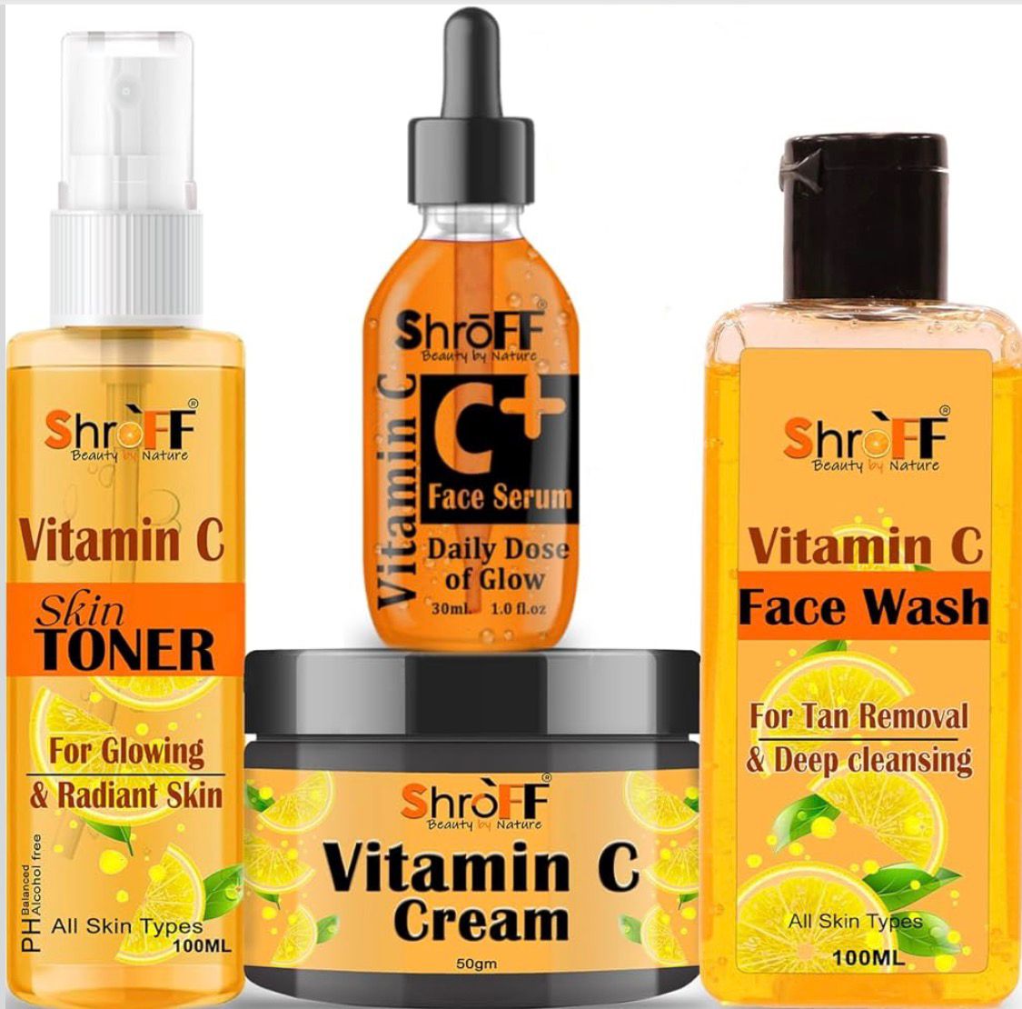 women men skin care combo pack of 4